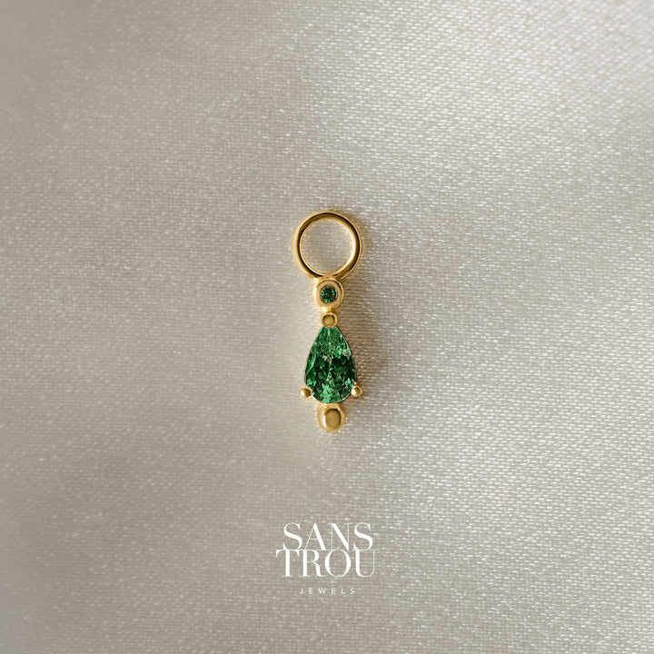 Mila Hoop Charm - Single