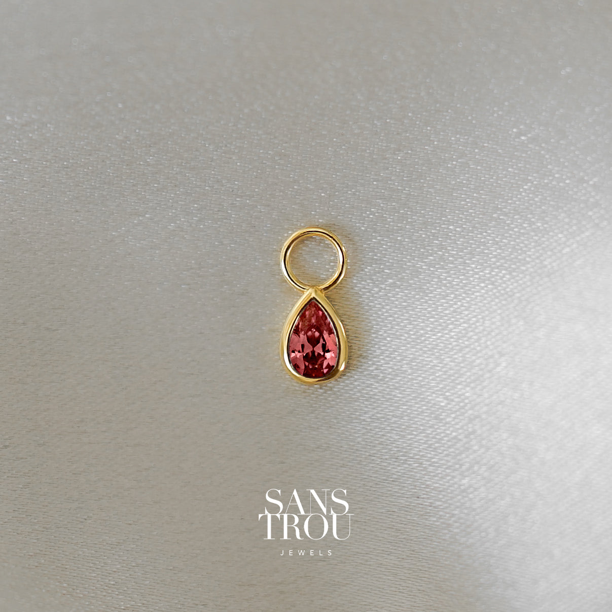 Myah Hoop Charm - Single