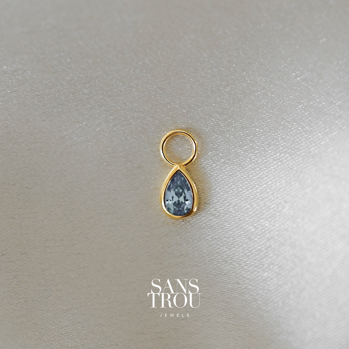 Myah Hoop Charm - Single