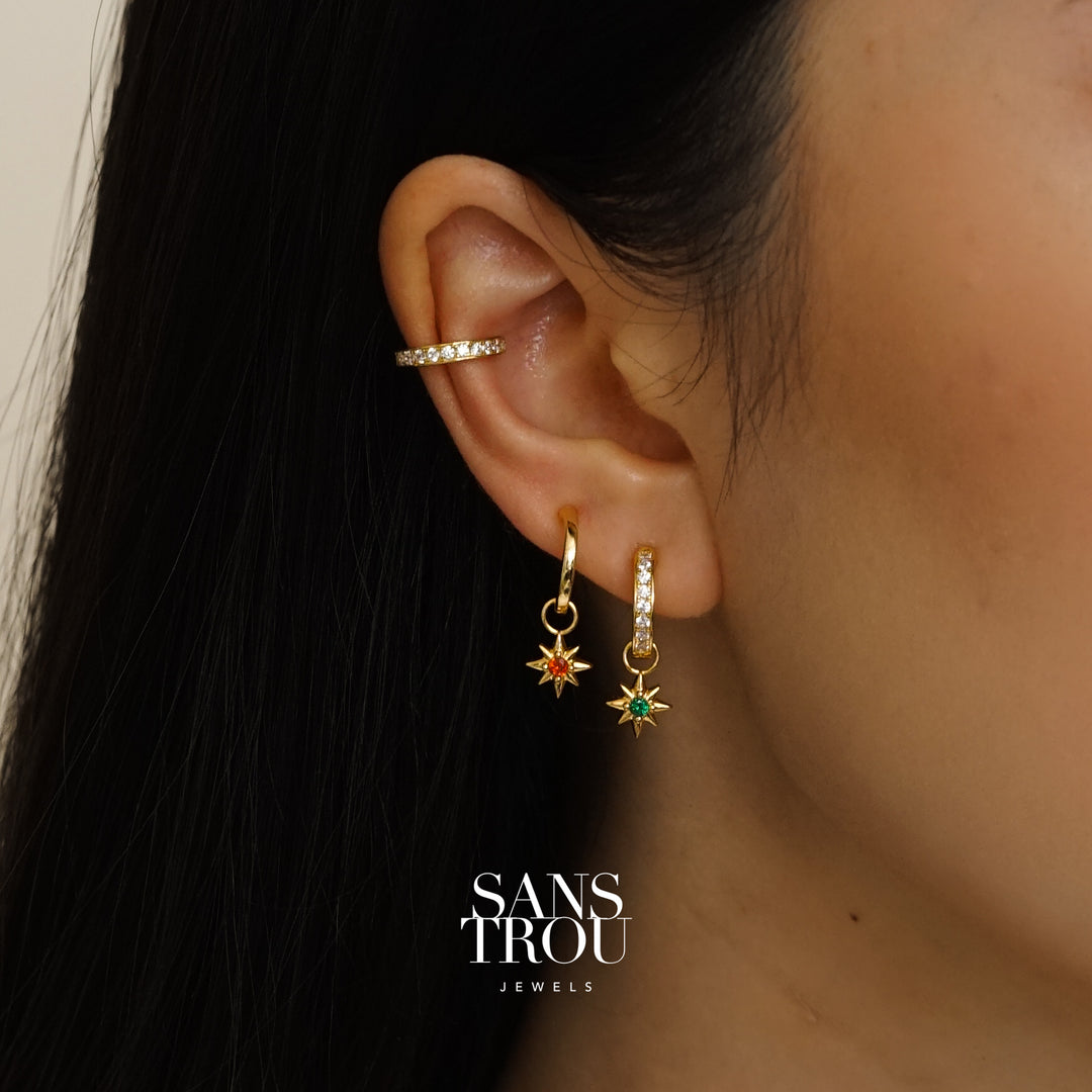 Nova Star Hoop Charm - Single