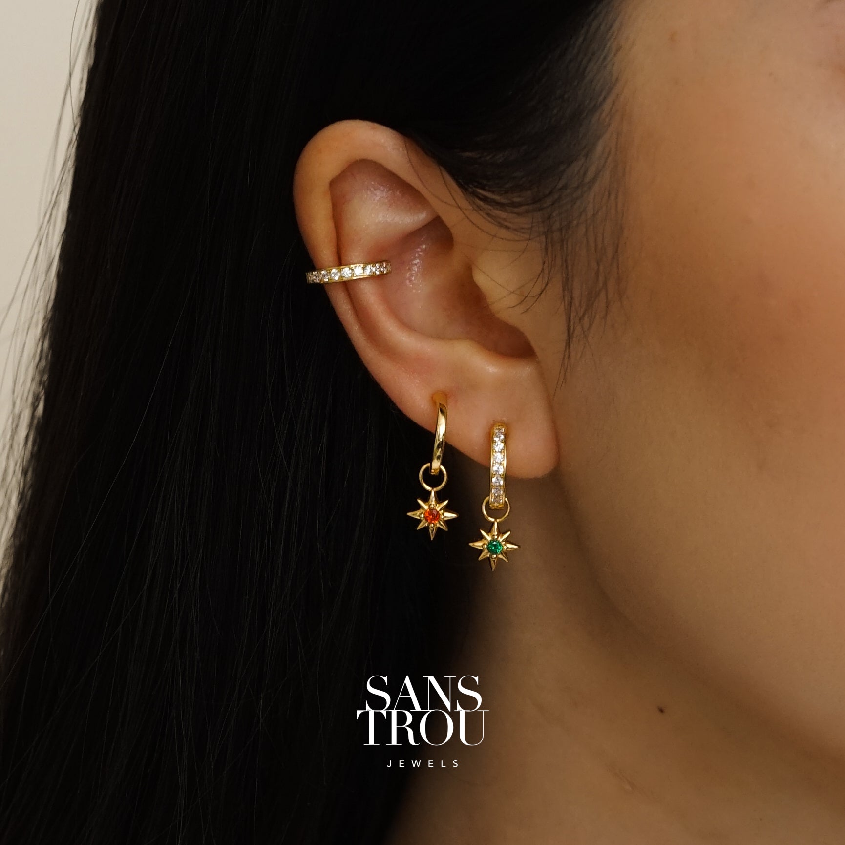 Nova Star Hoop Charm - Single