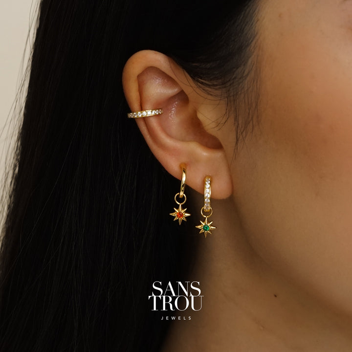 Nova Star Hoop Charm - Single