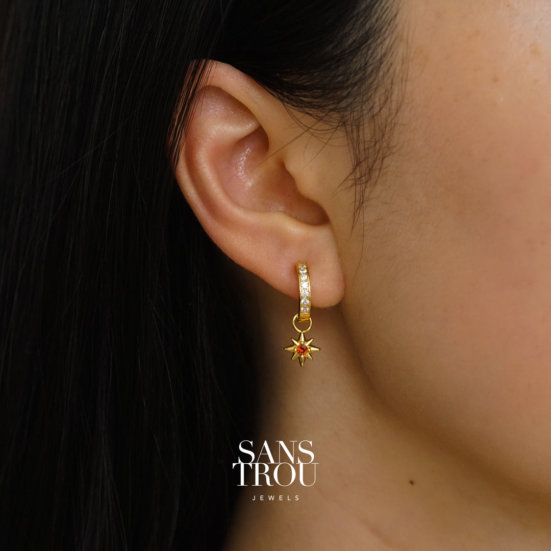 Nova Star Hoop Charm - Single