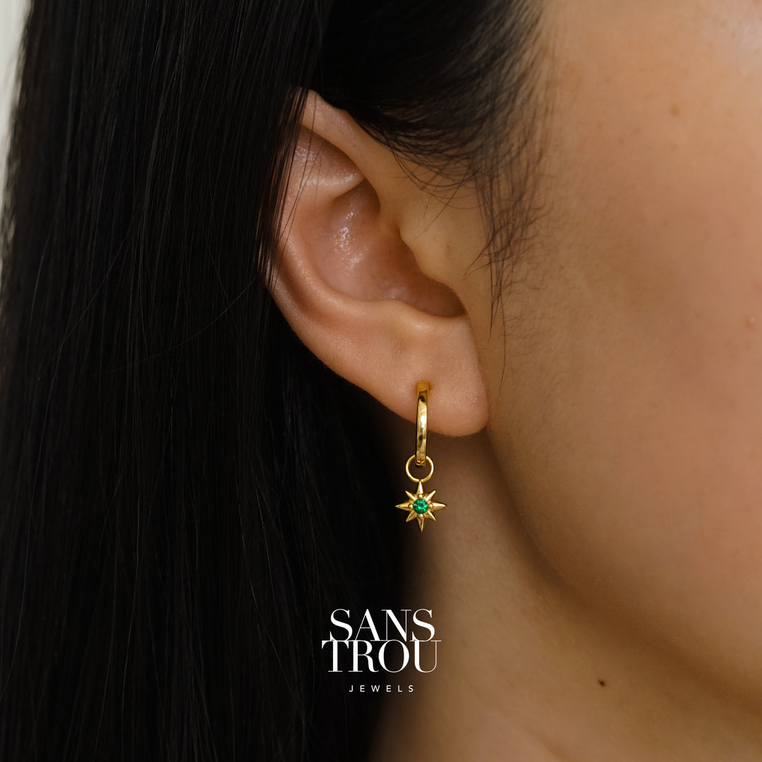 Nova Star Hoop Charm - Single