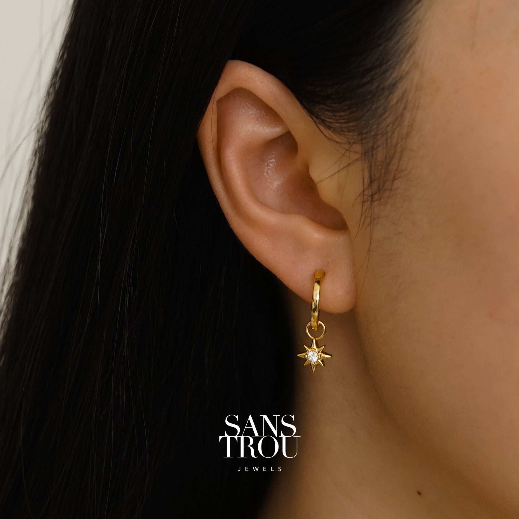 Nova Star Hoop Charm - Single