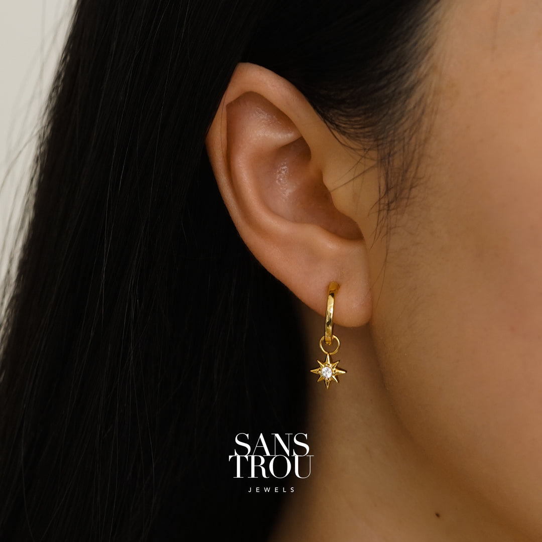 Nova Star Hoop Charm - Single