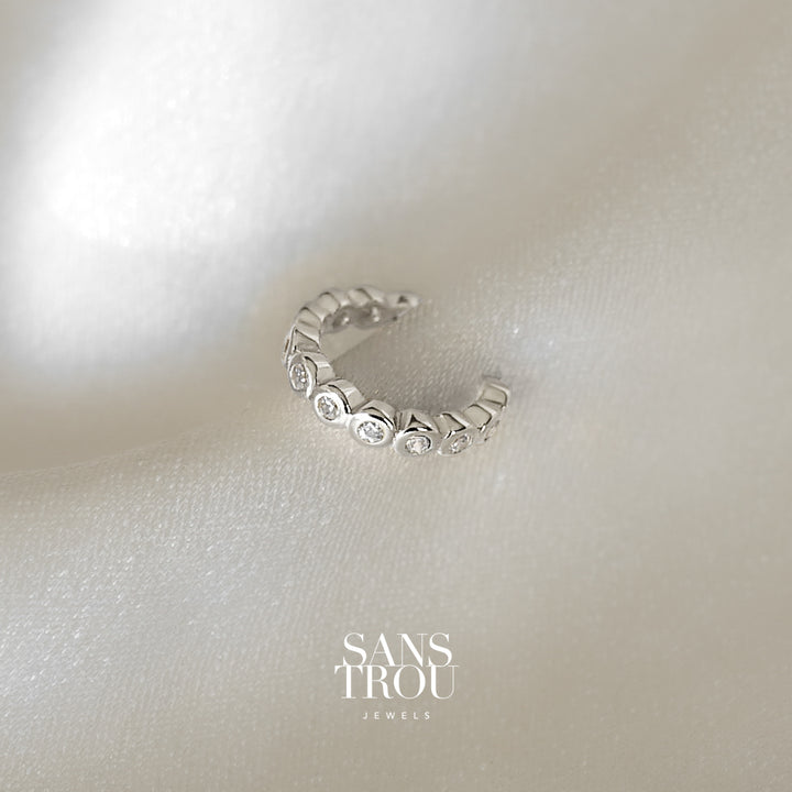 Peggy Petite Ear Cuff - Silver