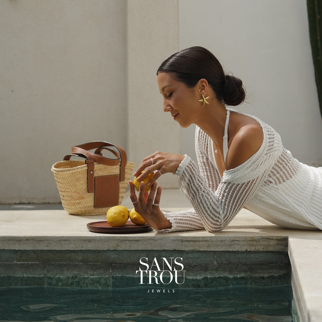 Salome Starfish Clip-On Earrings