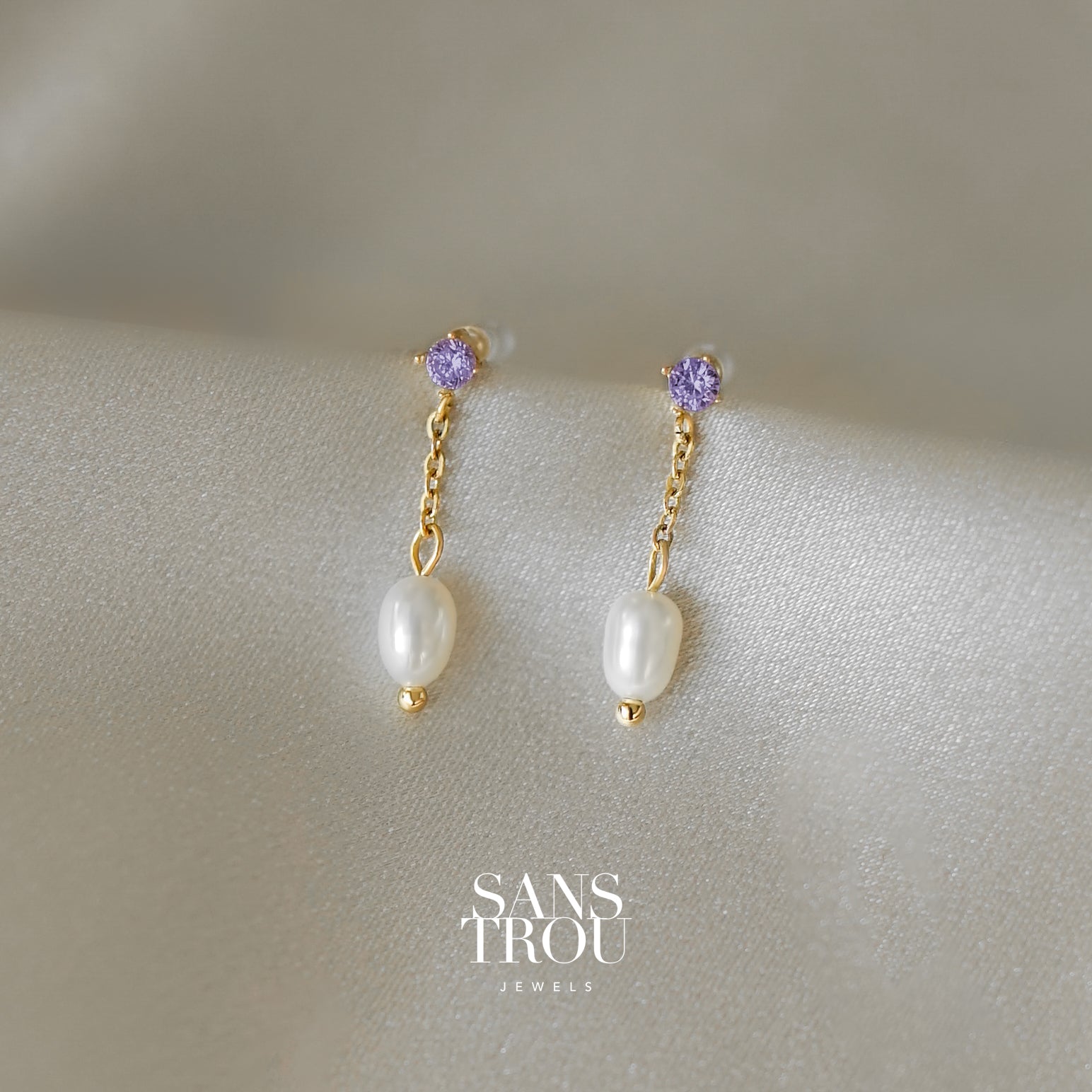 Tatiana Pearl Clip-On Earrings