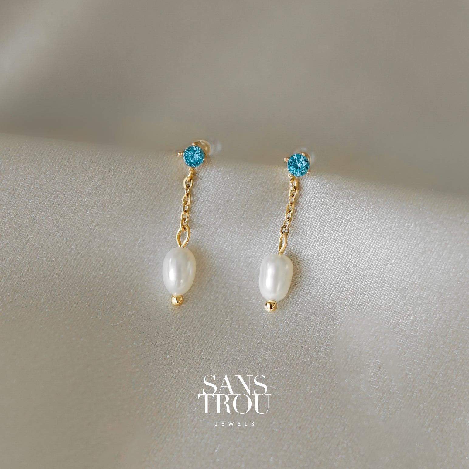 Tatiana Pearl Clip-On Earrings