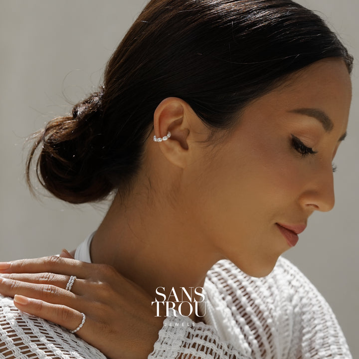 Tullie Pearl Ear Cuff