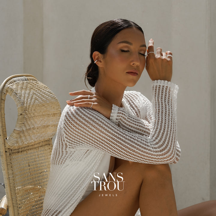 Tullie Pearl Ear Cuff