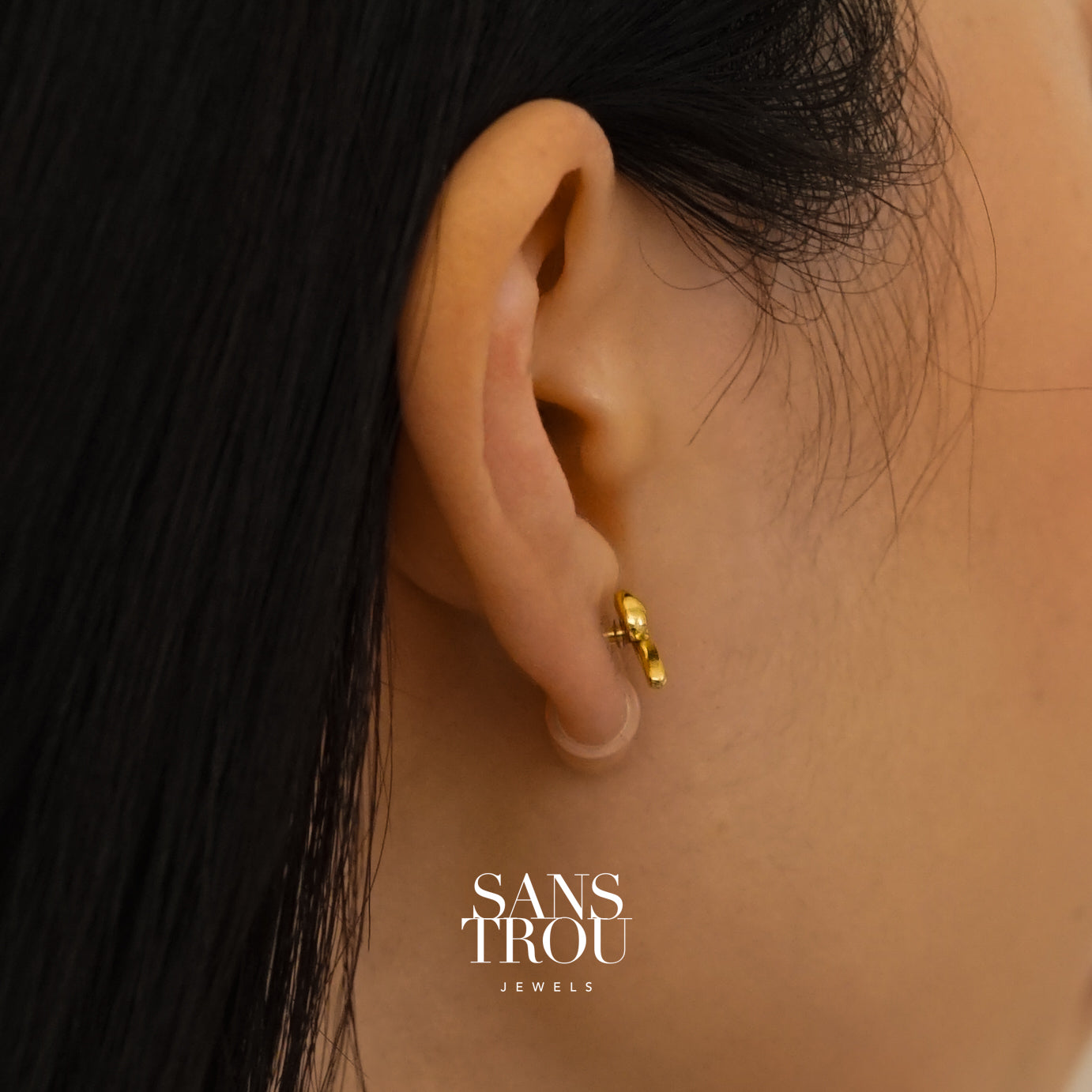 Whitley Bow Clip-On Stud Earrings