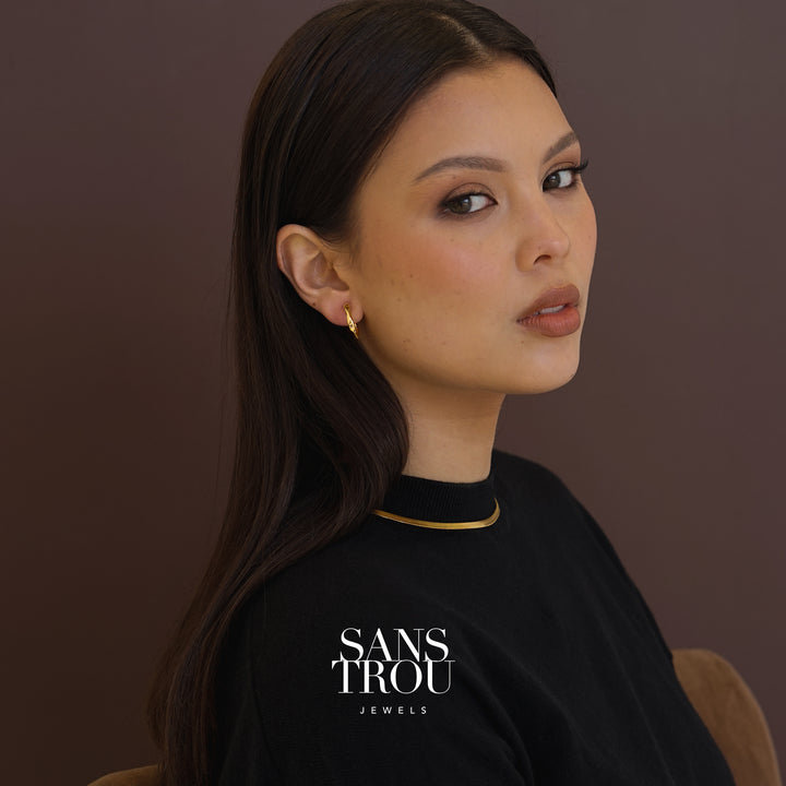 Verity Clip-On Hoop Earrings