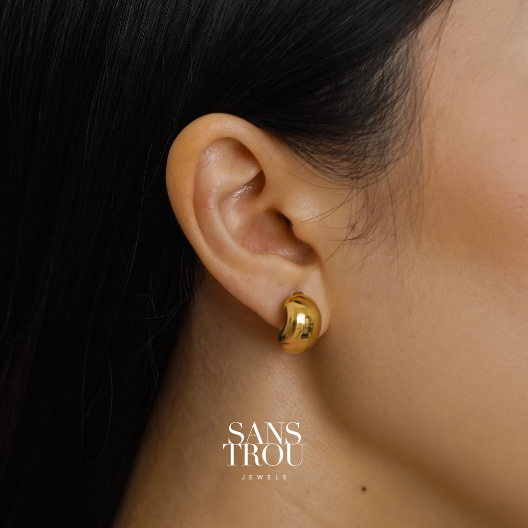 Winona Petite Dome Clip-On Earrings