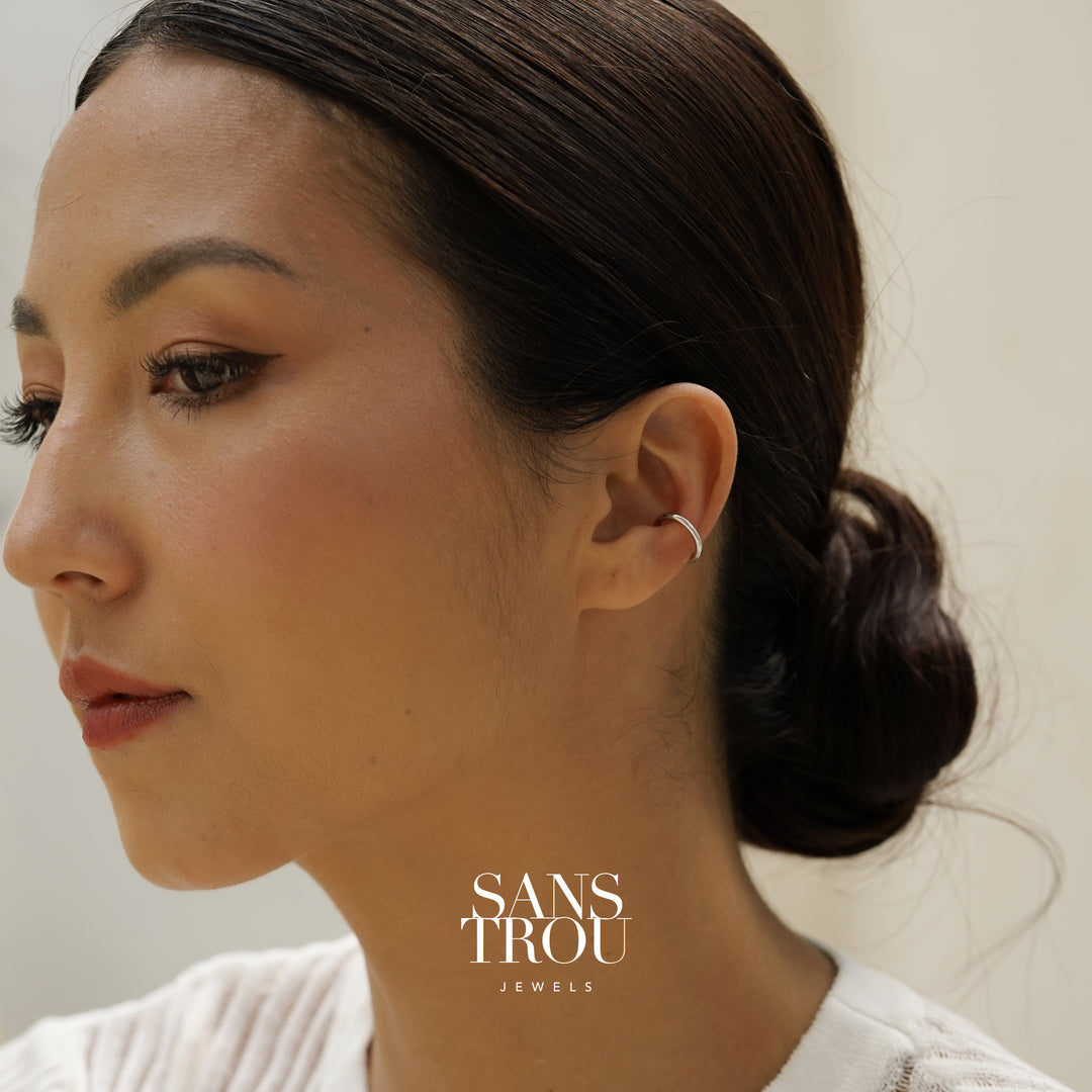 Xenia Ear Cuff - Silver