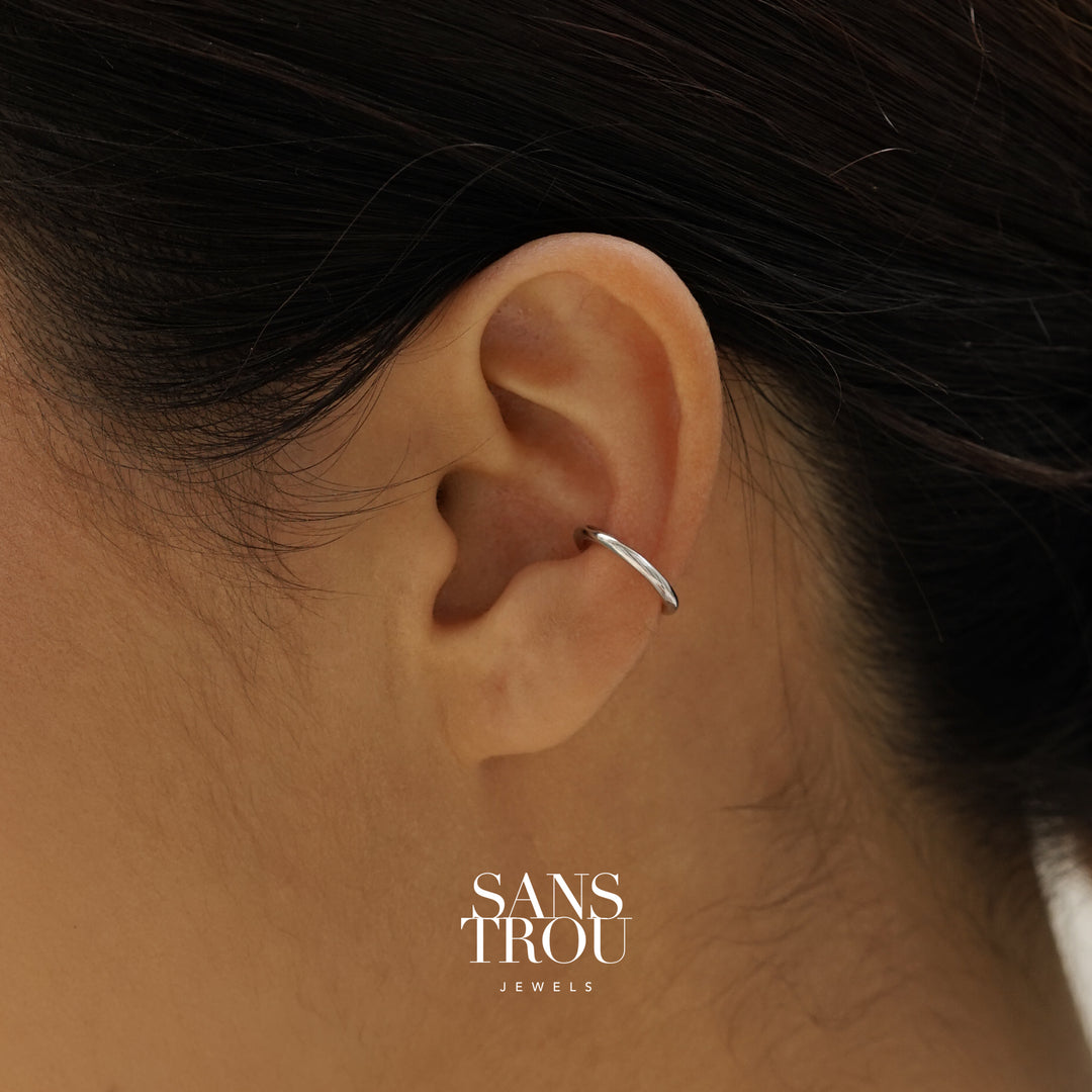 Xenia Ear Cuff - Silver