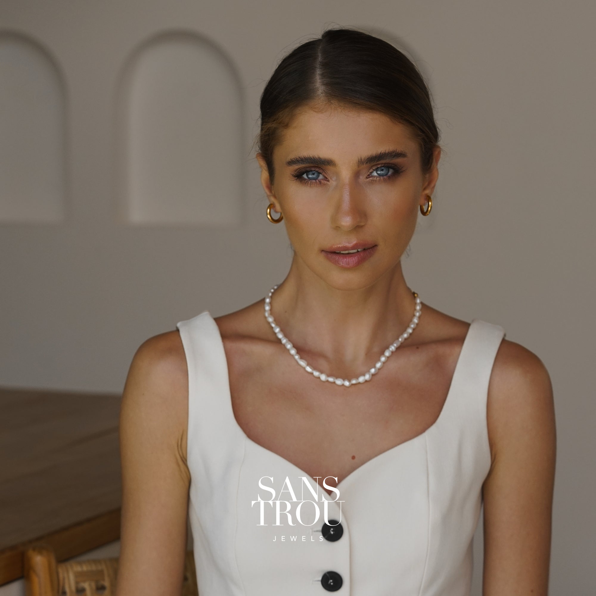 Yvette Clip-On Hoop Earrings